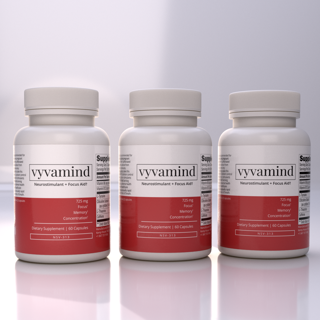 Vyvamind - Three Bottle Bundle